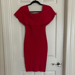 Guess - Elegant Red Women's Dress Size XS